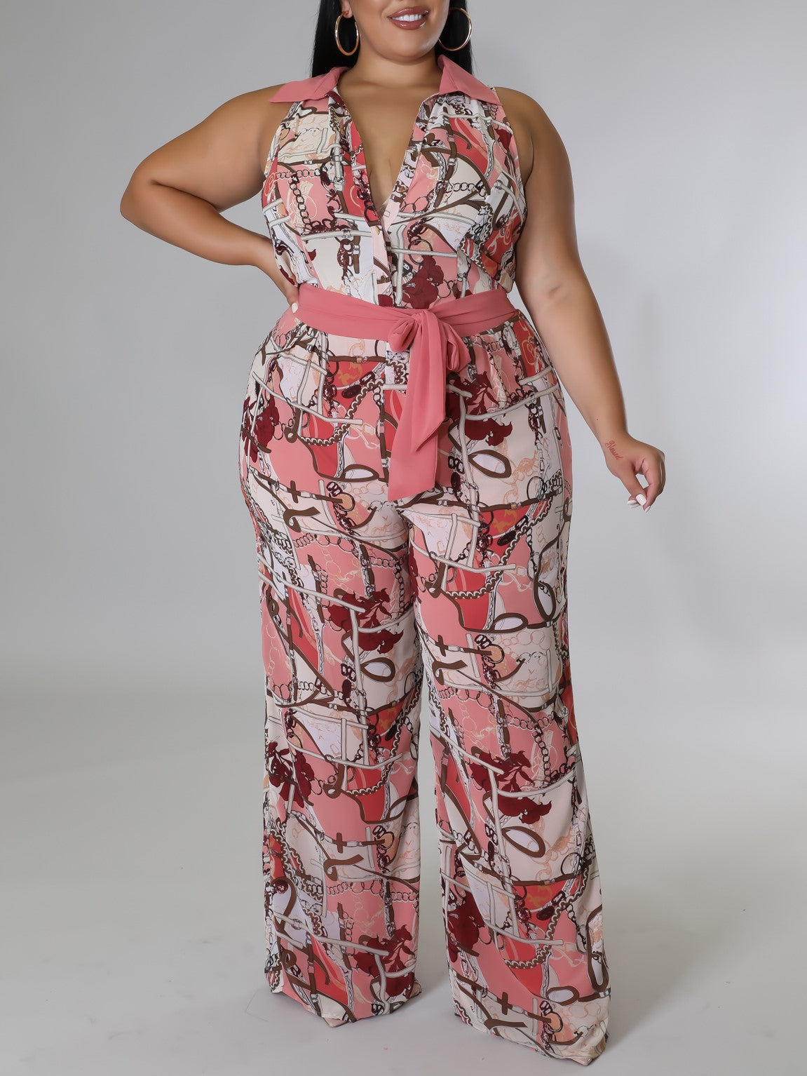 Coral Jumpsuit
